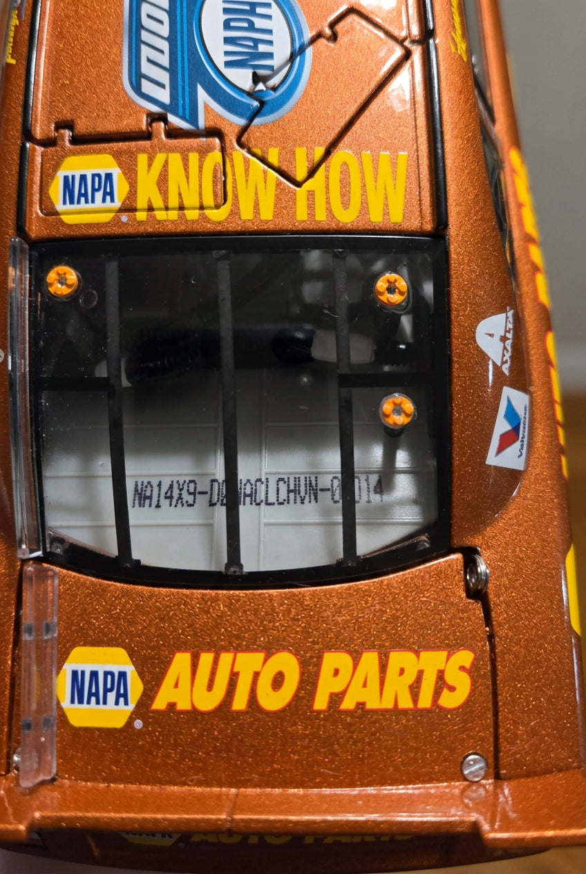 Chase Elliott 2014 NAPA Champion Camaro RCCA Elite Vintage Finish 1:24 Diecast