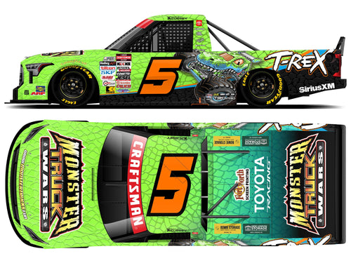 Bayley Currey No. 5 Monster Truck Wars T-Rex 1:64