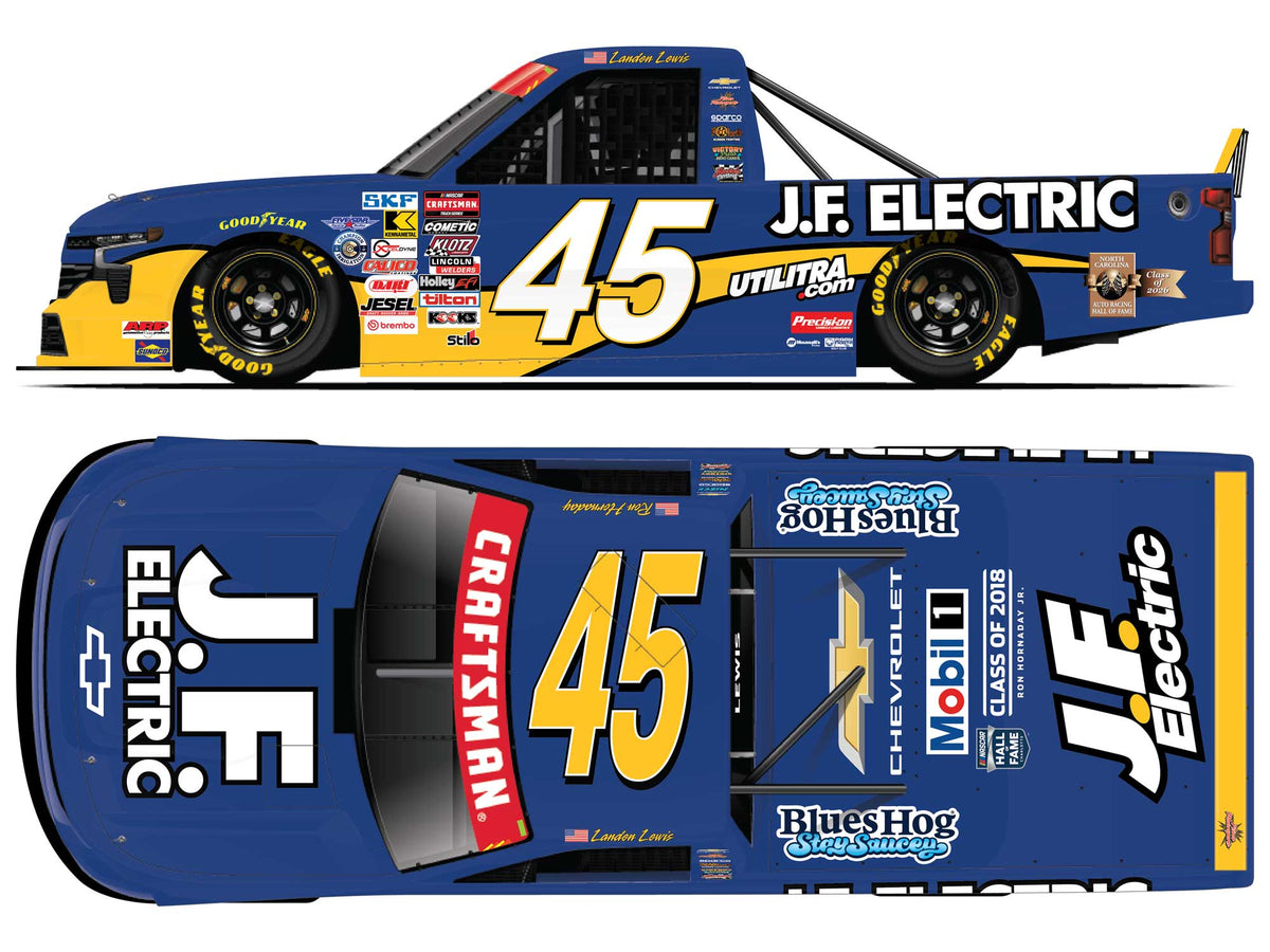 Landen Lewis No. 45 J.F. Electric Tribute 1:24 Collector