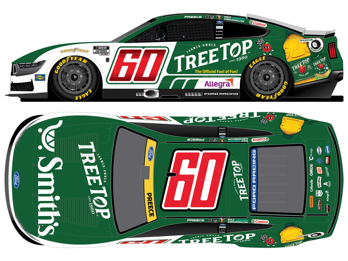 Ryan Preece No. 60 Smith's / Tree Top 1:24 Collector