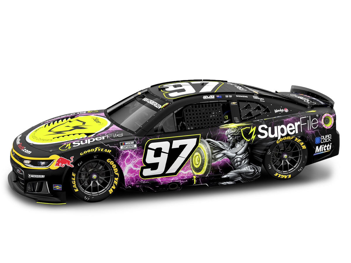 Shane Van Gisbergen No. 97 Superfile Pink 1:64 Scale Collector Hard Top
